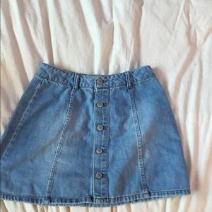 Denim skirt
